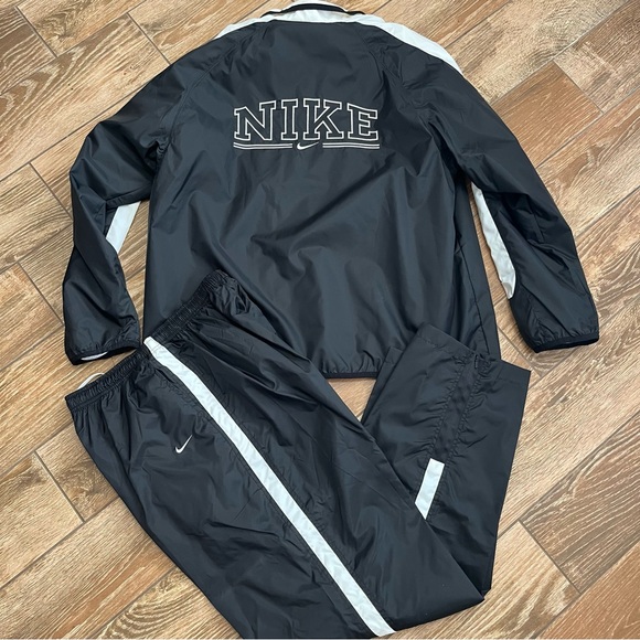 Vintage Nike Tracksuit Windbreaker Spellout Y2K 90’s - Picture 1 of 13